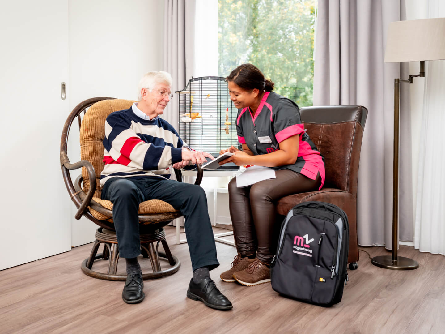 Wijkverpleegkundige en Beeldzorg